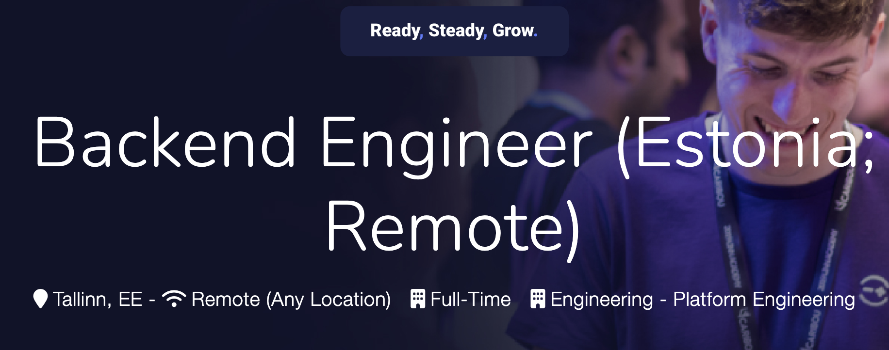 Backend Engineer (Remote EU, Tallinn)